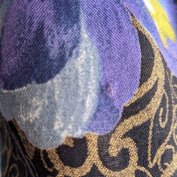 Vintage Clasile Paisley Rayon button up blouse - Picture 4 of 10